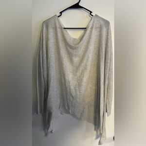 My Beloved. Off the Shoulder, Drappy 3/4 Length Sleeved Shirt.